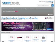 Tablet Screenshot of checkfirewalls.com